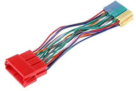 20 Pin Radio Wiring Harness Mini ISO Block Adapter CD Connector