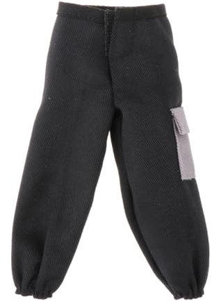 Harilla Miniatur-Hose im Maßstab 1:6, Miniatur-Soldaten-Kostüm, lässige Retro-Figur, Puppenkleidung,