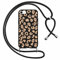 Foonary Handyband Hülle mit Band für iPhone SE 3 4,7 Handyhülle, Aesthetic Design Kette Necklace Case mit Kordel zum Umhängen Silikon Bumper Cover Schnur für iPhone 7/8/SE 2020/SE 2022, Leopard 4