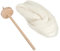 Drop Spindle Top Whorl Yarn Spinner, Drop Spindle Yarn Handspindel Holzwebspindel Whirl Yarn Spin Tool mit Wolloberteil für Anfänger für Nähzubehör
