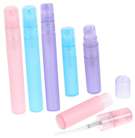 Mikinona 6Pcs Piccola Bottiglia A Spruzzo Bottiglie Di Spray Per Bottiglia Spray Portatile Bottiglia Spray Vuota Formato Da Viaggio Bottiglia A Spruzzo Bottiglia Di Acqua