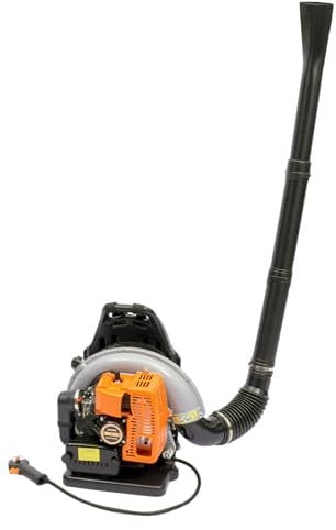 Soffiatore per Foglie a Zaino a Scoppio Soffiatore per Foglie da Giardino Raffreddamento ad Aria 63cc 2 Tempi 3,6 HP