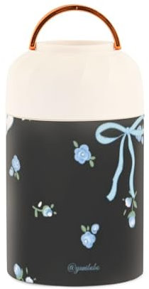 Recipientes de acero inoxidable con aislamiento al vacío para loncheras con cuchara para bebidas de hombre