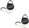 SOIMISS 2 Stk Basketball-Kettentasche Basketball-Handtasche schwarze Umhängetasche süße Geldbörsen basketball tasche makeup tasche Mode-Basketball-Form-Tasche Single-Umhängetasche Pu Black