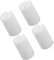 GREENADSCAPE 5th String Nut Beef Bone Nuts Nut Replacement Ox Sound 4pcs Accessory Kit String Bone Nuts