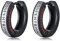ZIPPICE Wikinger Creolen 925 Sterling Silber Wikinger Rune Schwarz Sleeper Ohrringe Unisex Creolen Wikinger Schmuck für Männer Frauen(Rot)