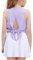 Arshiner Sport-Shirt für Kinder Mädchen Ärmellos Offen Tanktop mit Bindeband Hinten für Training Laufen Tennis Volleyball Handball Sommer Sport Tops Violett 150 11-12 Jahre