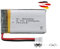 3.7V 1200-mAh 1S Li-Po Akku, Lithium-Polymer Batterie XH 2.54 2P Molex Stecker für RC Quadcopter, Drohne, Kompatibel mit Syma X5SC, X5SW, MJX UDI Fahrzeuge, Flugzeug, Langlebiger Akku für RC Modelle