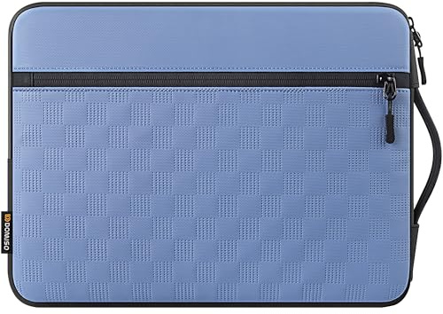 DOMISO 17.3 Inch Laptop Sleeve Case – Heavy-Duty Waterproof Protective Cover for ASUS, Acer, Dell, HP 17.3” Laptops (e.g., IdeaPad, ZBook, LG Gram) |，Blue