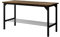 Vicco Sitzbank Fyrk, Bank für die Essecke, Schwarz/Eiche rustikal, 85 x 36 cm