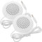DIYEAH 2pcs Mini Portable Pillow Speaker with Built Audio Jack for Comfortable Music Enjoyment Lightweight and Compact Design for Tablets and Computers