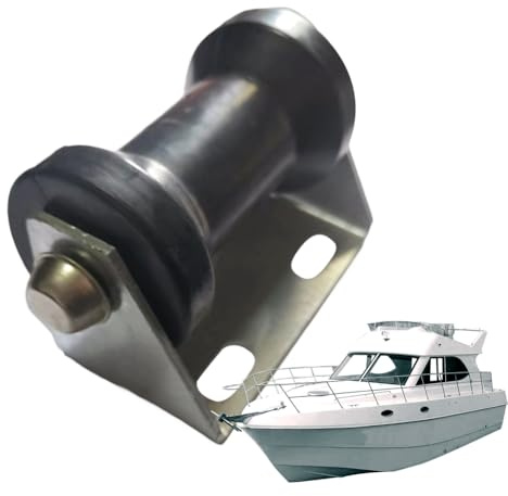 Ensemble de rouleaux de quille stationnaires - Roulettes de remorque en acier galvanisé avec kit de support - Jeu de roulettes de quille - Remorque de 2-3 pouces - Cadre de langue, transport de bateau