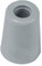 Brinox Large door stop with screw. 5x3.7x3.7 cm grey