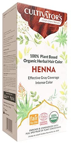 Vegan Hair Dye 100% Organic Henna Fair Trade