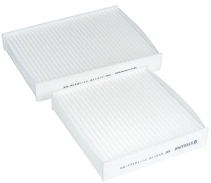 STELLOX 71-10324-SX, filtro abitacolo – set di filtri dell'aria per cabina (set da 2) – per auto