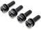 ReplacementScrews Screws, 4 Pc/set, for Toshiba 43LF621U21 TV Stand