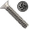 OPIOL QUALITY® Senkkopfschrauben Kreuzschlitz Z DIN 965 M2,5x20 mm aus Edelstahl A2 V2A (25 Stück) Senkschraube Senkkopf Kreuzschlitzschraube Gewindeschrauben