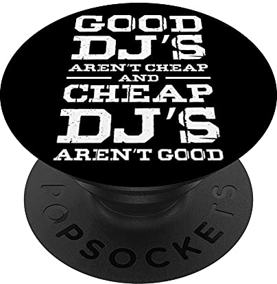 Good DJ's Deejay Music Pop Bass Techno Rock Kopfhörer Pop PopSockets mit austauschbarem PopGrip