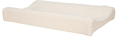 Koeka Wickelauflagenbezug - Spannbezug Für Wickelunterlage - Amsterdam - Waffelstoff Aus Baumwolle - Atmungsaktiv - Abwaschbar -