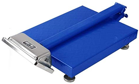 Báscula electrónica con sensor de alta precisión de 150 kg - Pantalla LED Básculas industriales grandes a prueba de agua Báscula de plataforma de valoración de tienda plegable Básculas de producción