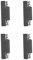 Liwinting SAE to SAE Polarity Reverse Adapter Connectors SAE-Stecker auf SAE-Stecker Schnelltrenn-Solarverlängerungsstecker SAE zu SAE Polaritätsumkehradapter für Kraftfahrzeuge Autobatterien 4pcs