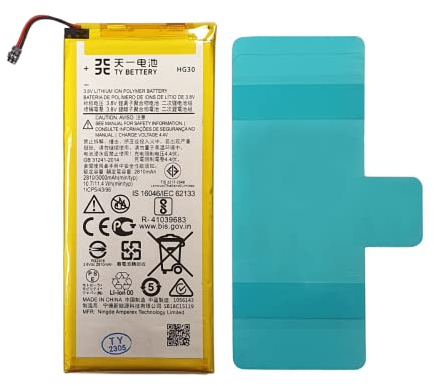 TY BETTERY® Batteria compatibile con HG30 Motorola Moto G5s, Moto G6