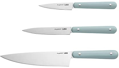 Berghoff Leo Glints Slate Scharfe Küchenmesser (Messerset 3 teilig (Grun))