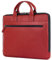 VON HESSEN Laptoptasche aus echtem Nappa-Leder bis 16 Zoll - Aktentasche Herren & Damen - Luxuriöse Echtleder Arbeitstasche für Büro & Alltag - Laptop Hülle in Rot