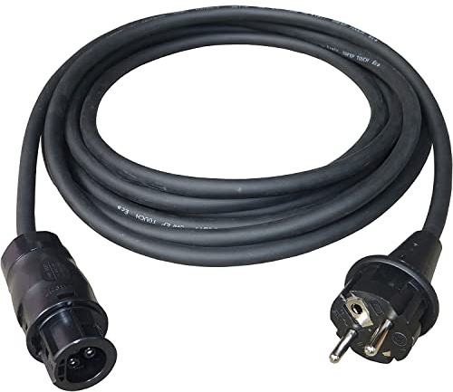 doitBau Anschlusskabel Balkonkraftwerk Betteri BC01 auf Schuko 3m Solaranlage Einspeisekabel Mikrowechselrichter Stecker Anschlussleitung Verlängerung Verbindungskabel Netzanschluss Adapter DEYE