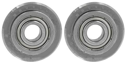 ZAWELIYO Tile Cutter Wheel 7/8 Inch Tungsten Carbide Tile Cutting Scoring Wheel for 2 To 20mm Thick Tiles for Ceramic Tile, Glass, Polished Tile (2 Packs)