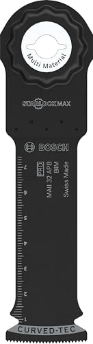Bosch 1x PRO MAII 32 APB Plunge Cut Blade | for Wood with nails, Metal sandwich, Width 32 mm, Professional Accessory Multitool