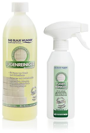 Das Blaue Wunder Fugenreiniger Konzentrat | entfernt Fett, Schmutz, Pflegemittelrückstände, Ablagerungen | Innen- und Außenbereich (1)