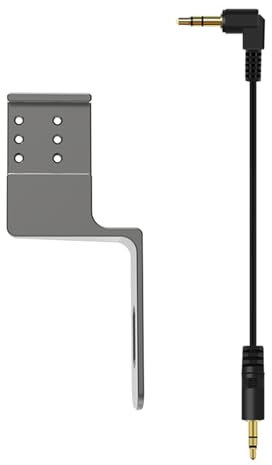 Invisible Microphones Cold Shoe For 360 Cameras Mount Adapters External Microphones Bracket With Cord