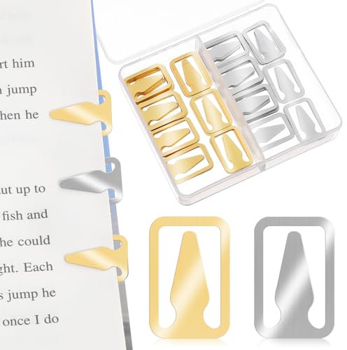 Wanmu 100 Stück Metall Lesezeichen, Gold/Rosagold Buchlinienmarker, Mini Lesezeichen, Buchmarker, Mixed Metals Bookmarker Seite Buch Marker Pfeil, für Frauen Männer Leser Buch Liebhaber