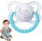 Tétine de dentition en silicone – Tétines et jouets de dentition | Tétines Bibs de 0 à 6 mois | Tétine naturelle pour tout-petits pour peau sensible | Tétine confortable pour