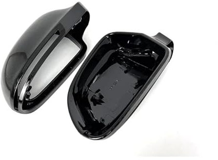 LMPVPDGADZ Carbon Look Schwarz Ersatz B8 8K Spiegelabdeckung Passend for Audi A4 S4 A5 S5 A6 S6 A8 S8 Q3 SQ3 A3 D3 8P 4F C6(1 Pair Black)