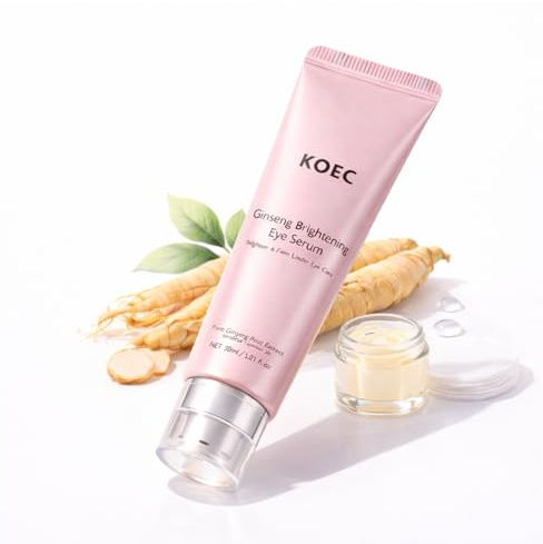 Revive Eye Serum: Ginseng + Retinal, Korean Eye Cream for Dark Circles and Puffy Eyes, Anti Wrinkle Eye Cream, Anti Aging Eye Bags Remover Revive Eye Creams for All Skin Types