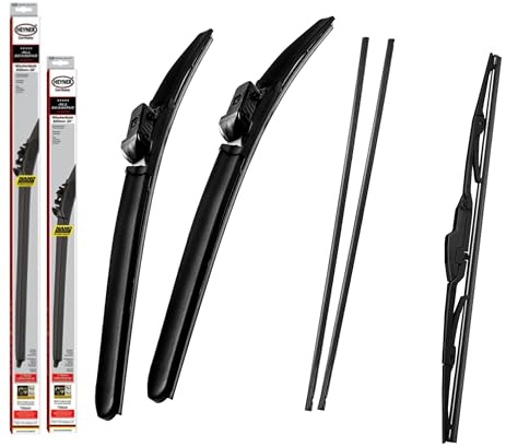 Fits MG 3 MG3 2024-onwards All Season Front Wiper Blades With Extra Refill Rubber And Direct Fit Rear Wiper HAS2219MG10A1