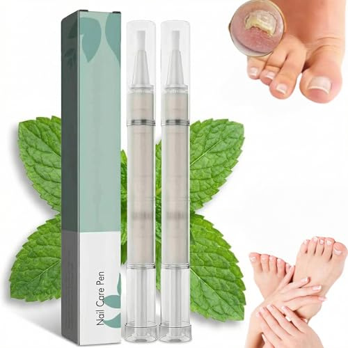 Antifungal Nail Treatment Pen with Tea Tree Oil and Vitamin E for Toenail Fingernail Repair Care (2 stick)