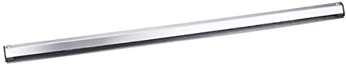 Contacto Edelstahl Bonschiene 61 cm für Kanten von Regalbrettern/Tischen, Bonleiste mit Kugel-System, schmal