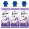 5tlg. STUDIO.MUNET Set kompatibel mit 3x950ml Lenor Weichspüler Tag in der Provence 114WL | Cotton Shoulder Bag in Lila