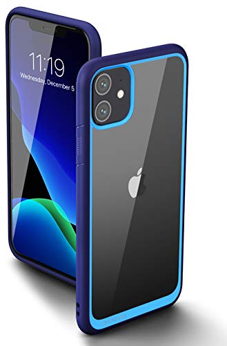 SUPCASE Unicorn Beetle Style Series Premium Hybrid Protective Clear Case for 6.1-Inch iPhone 11 (2019), Navy