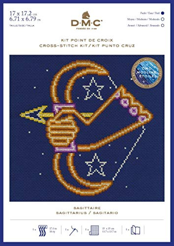 DMC Star Sign Cross Stitch Kit - Sagittarius (BK1870)