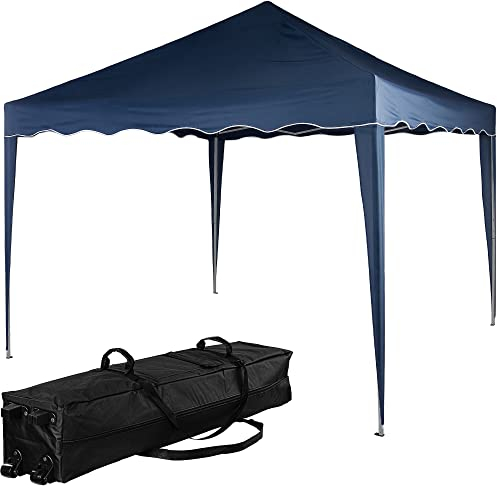 INSTENT Pavillon 3 x 3 m Basic wasserdicht UV Schutz 50+, blau