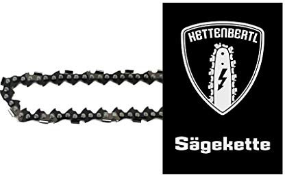 Sägekette 3/8 1,1mm 52 Treibglieder 40cm Schnittlänge passend für Makita, Dolmar, Einhell, Alko uvm.