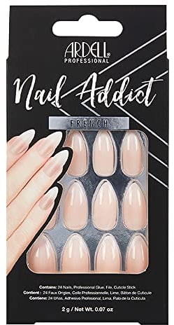 Ardell Nail Addict - French Style - künstliche Nägel - Nagelspitzen (French Ombre Fade)