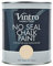 Vintro | No Seal Chalk Paint | Dark Cream | Interior & Exterior Use | Furniture | Walls | Wood | Metal | 1 Litre (Old Lace)