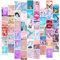 Anime Posters for Kawaii Wand Deko, Anime Merch, Anime Room Decor, 50 Stück Manga Wandcollage-Kit, Anime Deko Schlafzimmer Wandbilder, Wand Panel Manga Posters, Anime Figuren Zimmer Deko Aesthetic