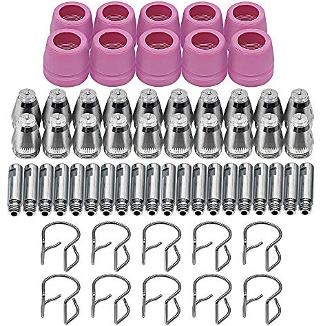 Plasmaschneider Verschleißteile AG60 Pilot - Ersatzteile - Zubehör Set - 60 Teile - Ø 1,0mm - VECTOR WELDING