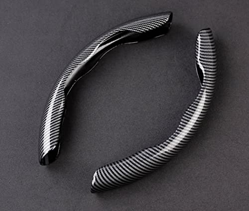 hippoca Universal Auto Lenkradhüllen FüR Mercedes-Benz SLK R170 R171 R172, Atmungsaktive Antirutsch VerschleißFeste Komfort Innenraum ZubehöR 38cm(15)